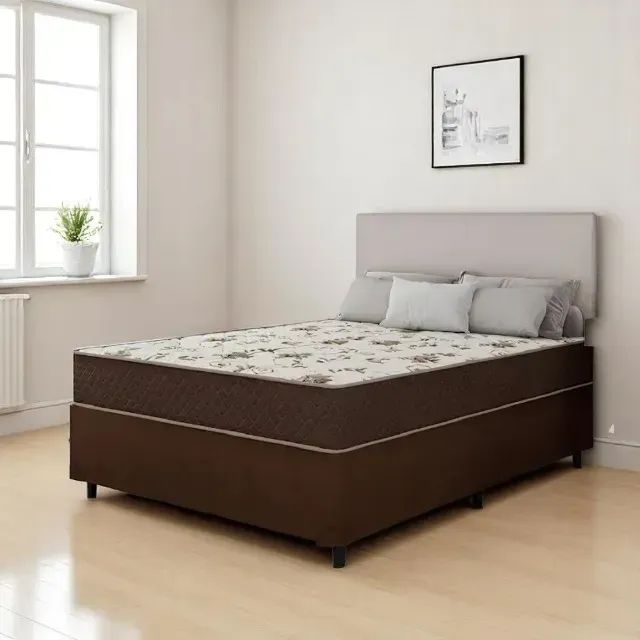 oferta Conjunto Base e Colchão Casal D33