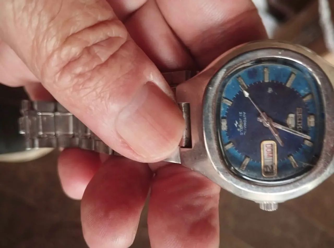 Relógio seiko automático 7019