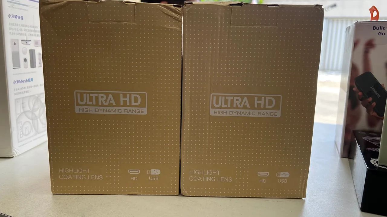 Projetor Smart 4k Portátil Wifi 1080p Hd Hy300 Bluetooth Usb Cor Branco 110v/220v - Foto 2