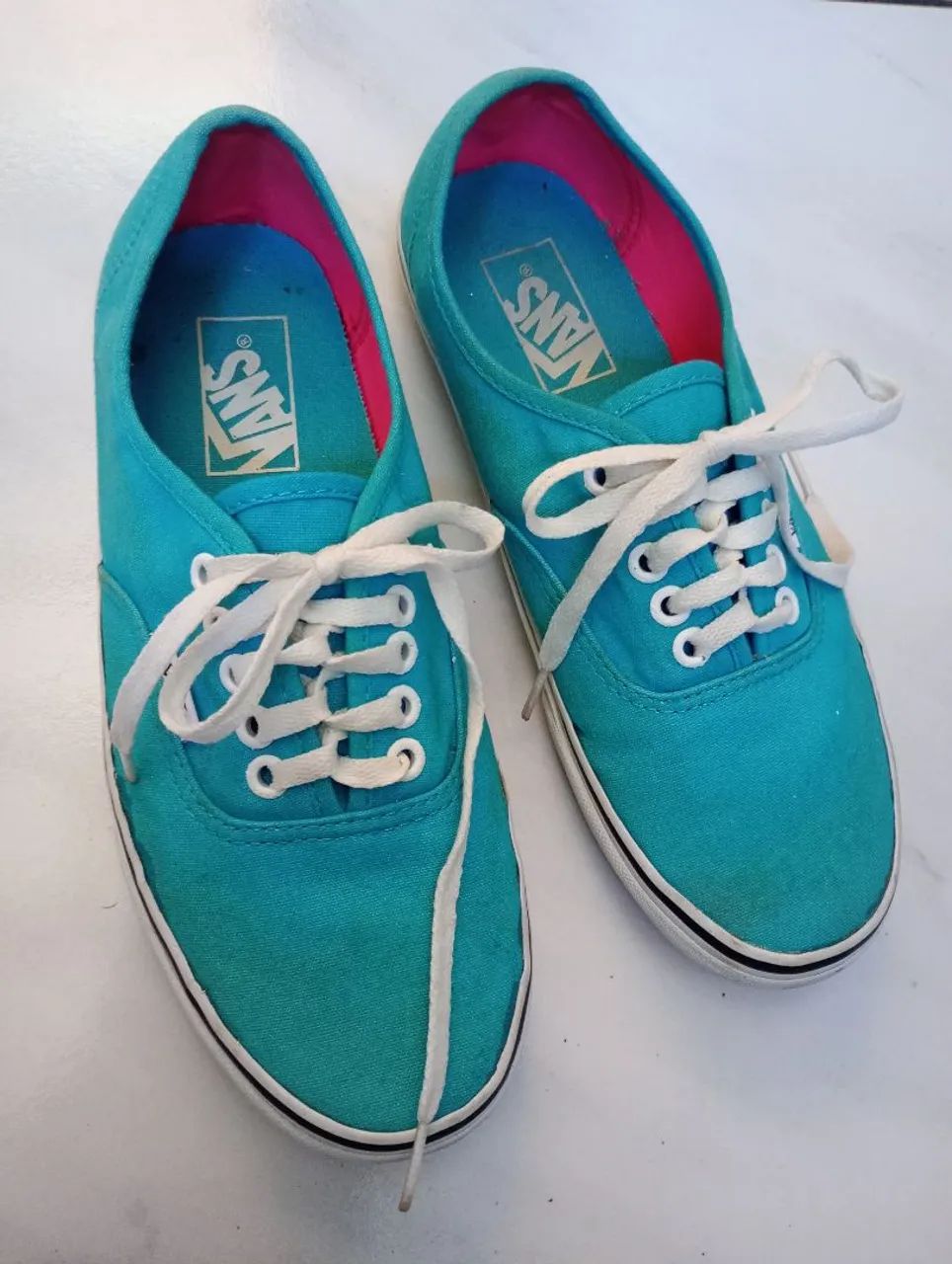 Azul Zapatos Vans Turquesa Zapatos Vans Vans Authentic Azules