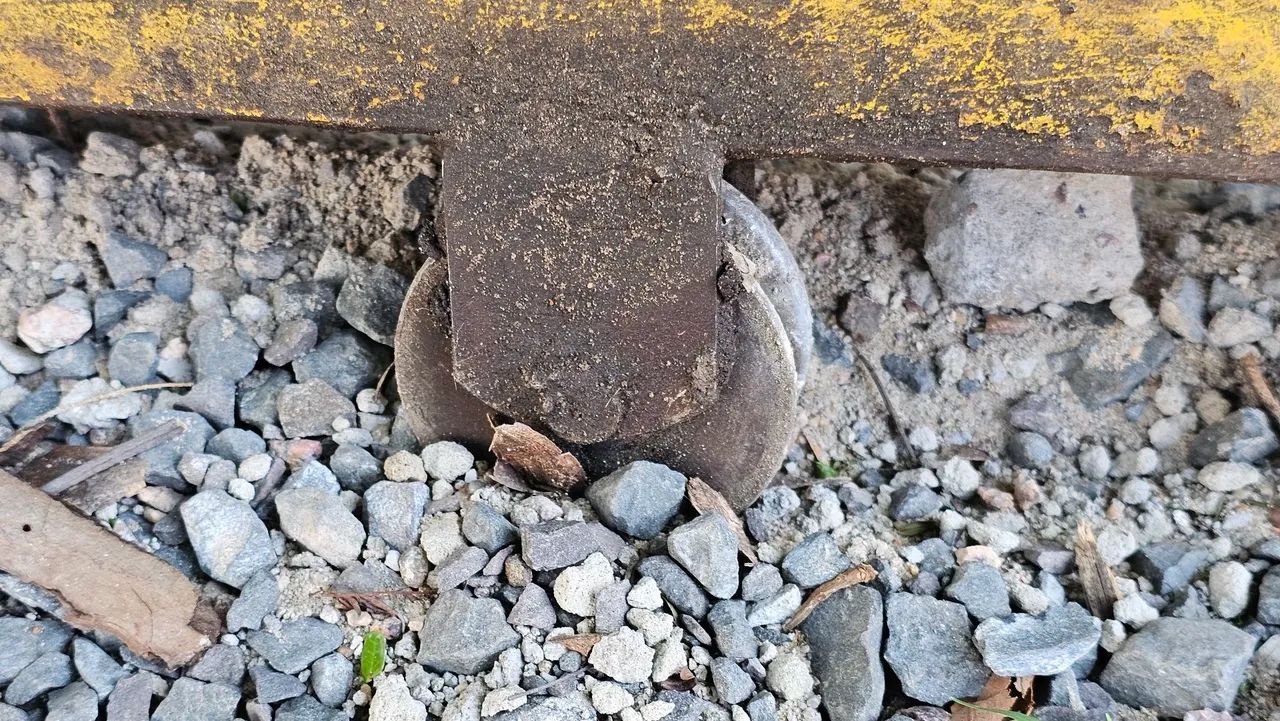 Portão de correr de ferro, 6m64573572128386121