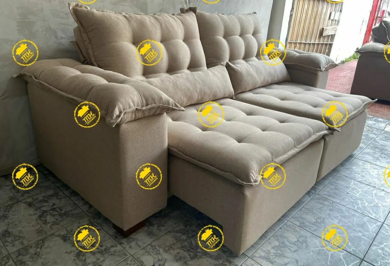 Sofá Modular Confortável e Elegante