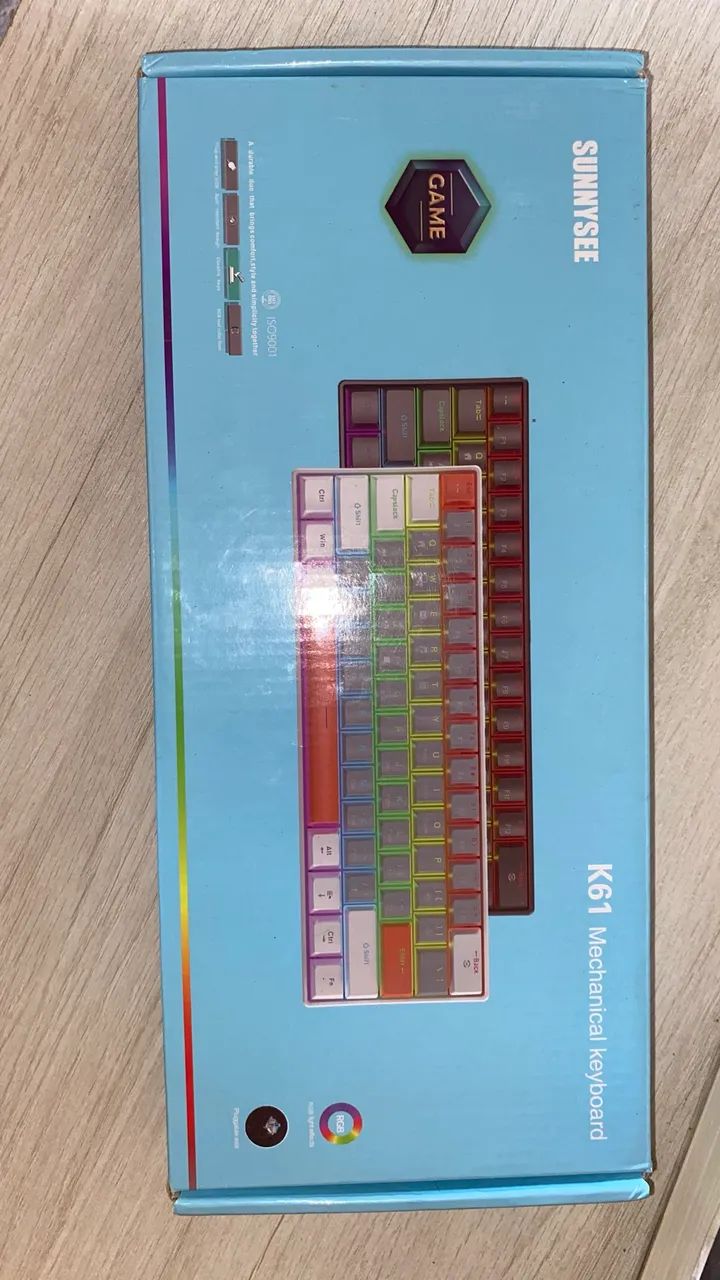 Teclado mecânico 60% 