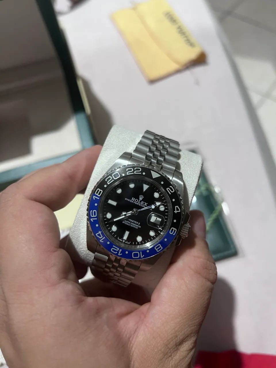Relogio rolex gmt master batman - Foto 3