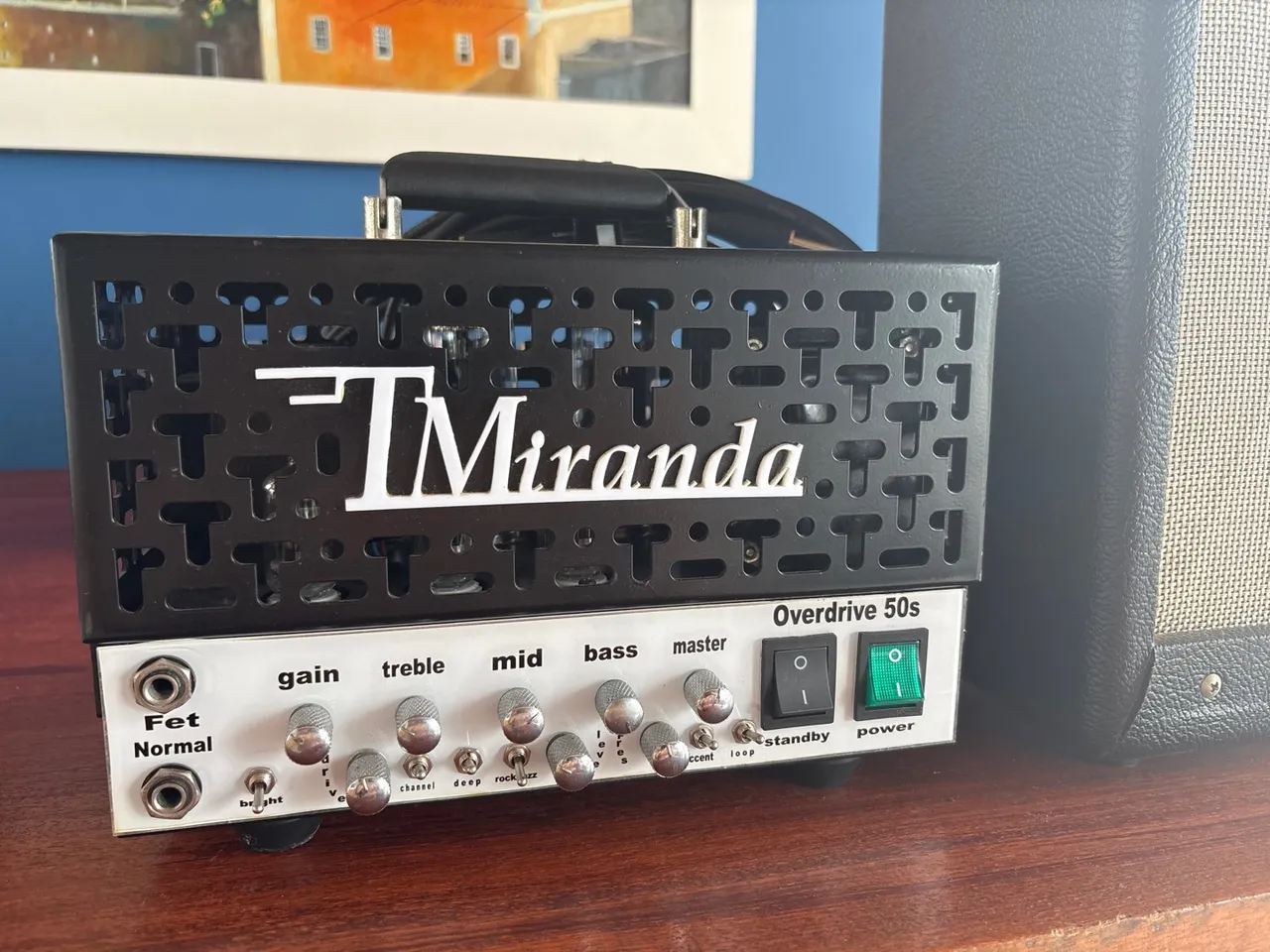 Amplificador de guitarra Miranda Overdrive 50s