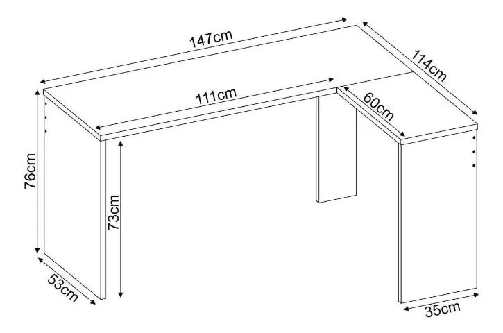 Mesa / Escrivaninha em L64169208386435122