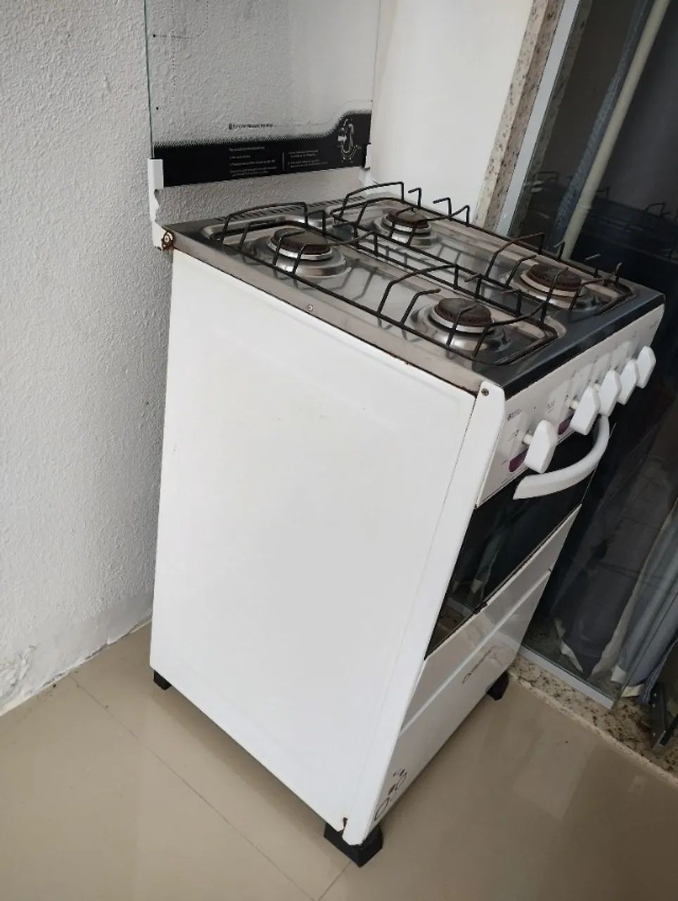 Fogão Manual COMPLETO! SUPER ECONÔMICO E CONSERVADO  - Foto 3