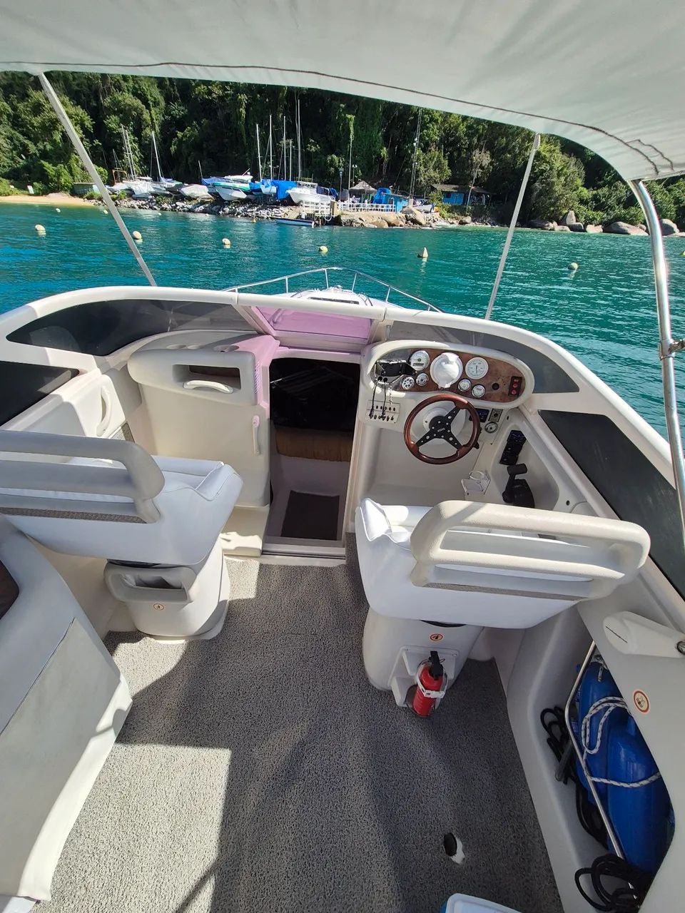 Lancha cabinada 30 pés  - Foto 8