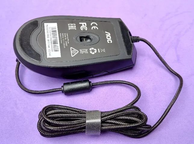 Mouse Gamer AOC GM500 5000 DPI com RGB e Macro - Foto 3