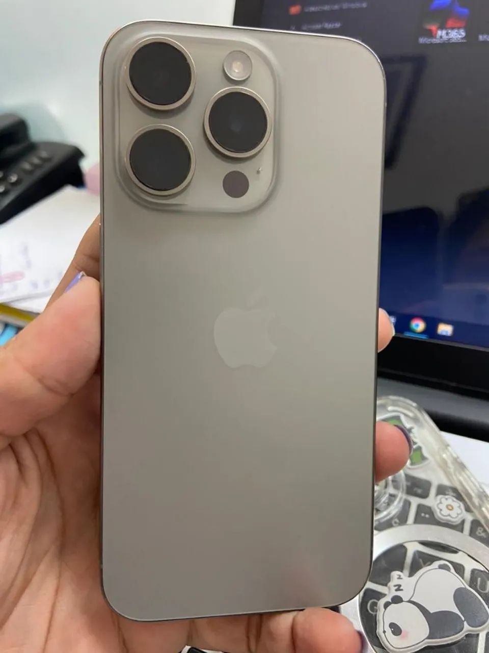 iPhone 15 Pro 5G Impecável - Foto 3