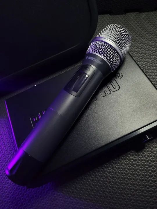 Microfone Sem Fio Profissional Phenyx Pro - Ptu-1u - Novo, na Caixa, Lacrado! - Foto 4