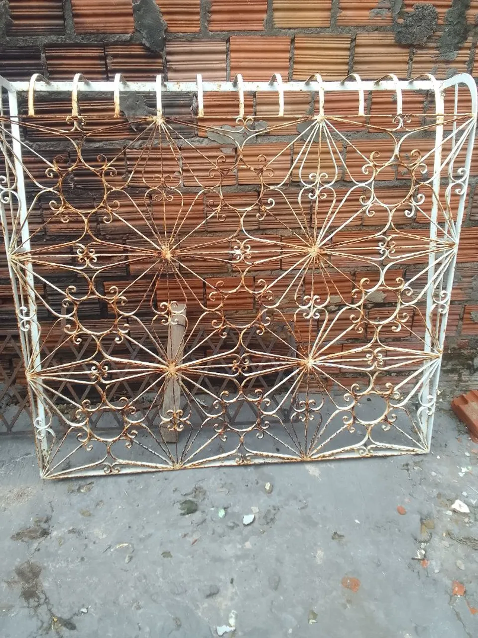 Grade de ferro para janela