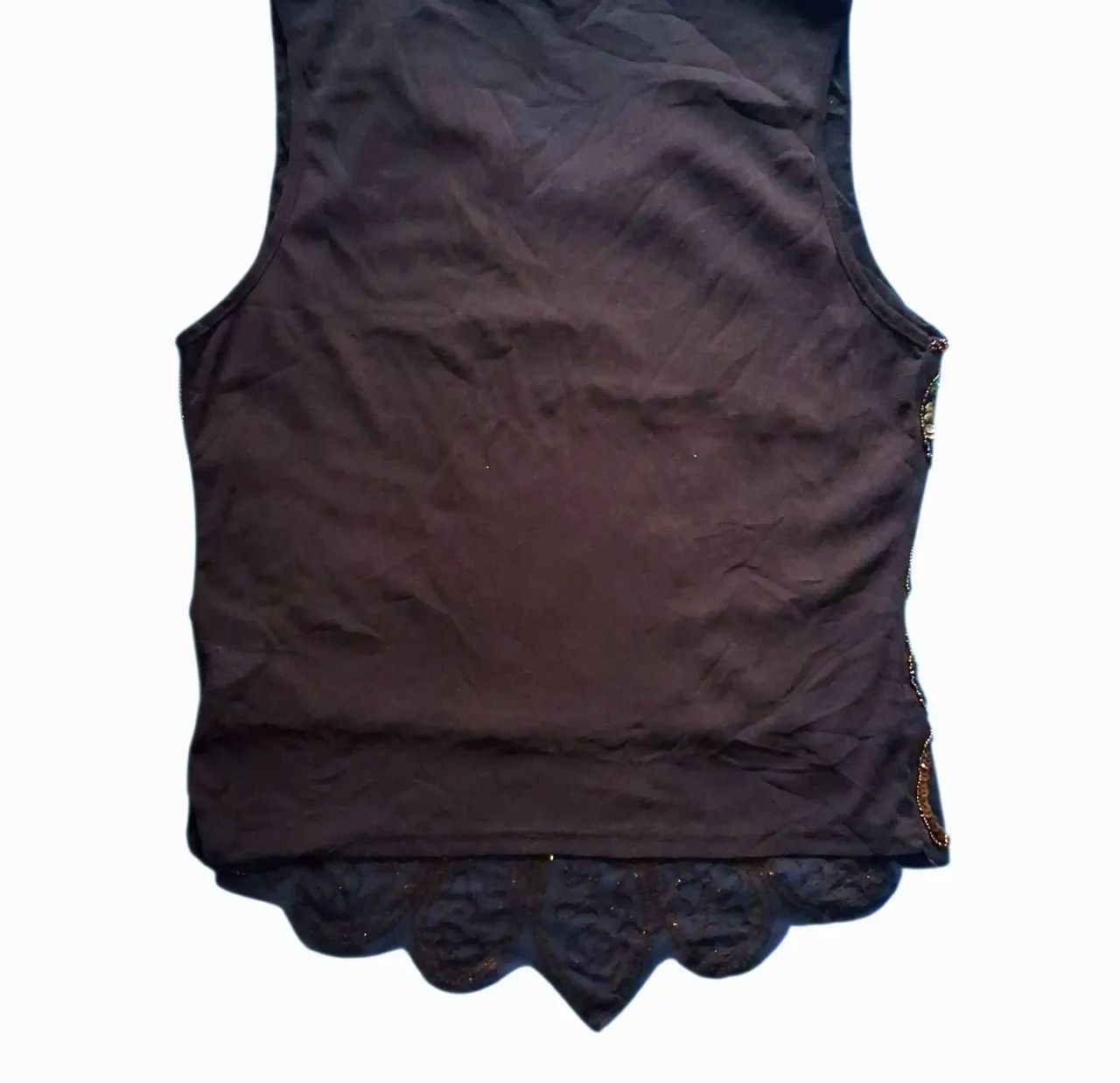 Blusa de festa marrom Glam - Foto 2