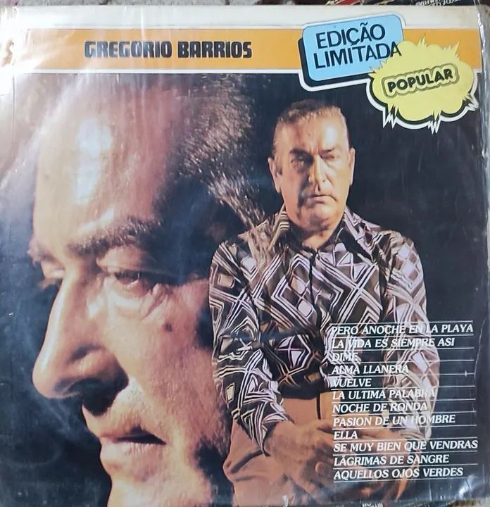 LP Gregório Barrios - edição limitada 