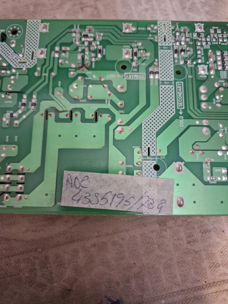 Placa fonte aoc  43s595/78g - Foto 2