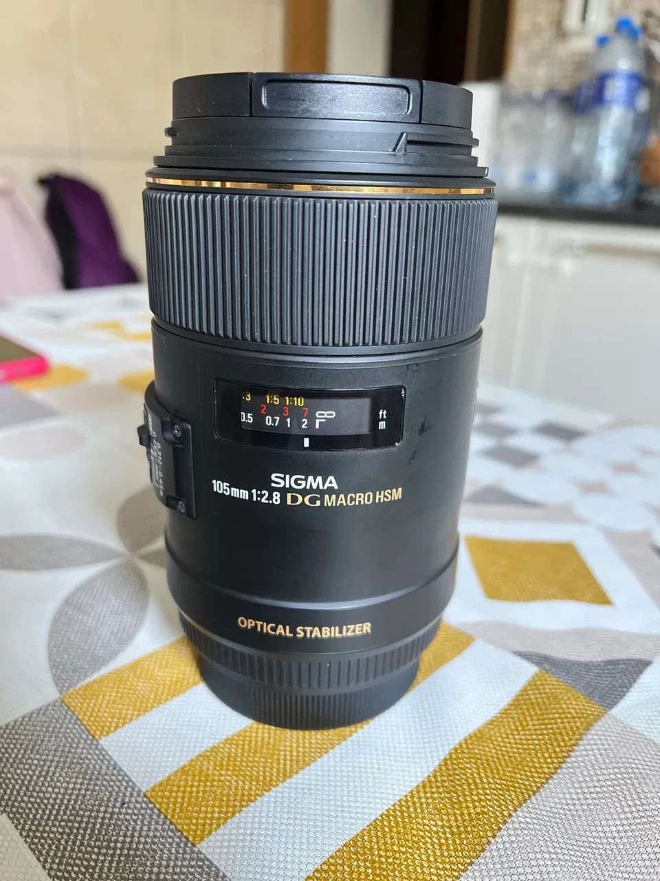 Lente Sigma 105mm f2.8 macro Canon EF - Acessórios para Câmeras e