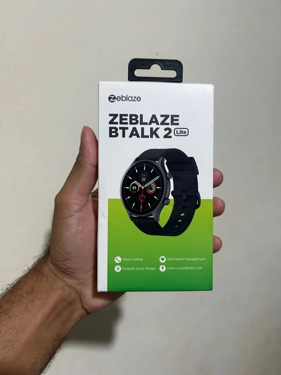 Smartwatch Zeblaze BTALK 2 Lite - Chamada, Saúde e Bateria Longa - Foto 4