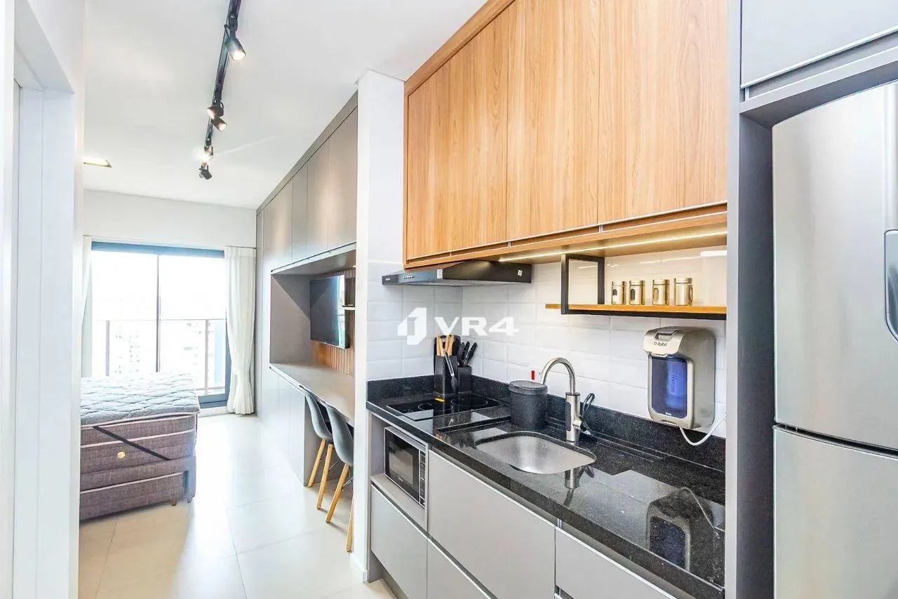 Studio Mobiliado em Condomínio Clube para alugar, 25 m² por R$ 2.950/mês - Centro - Curiti