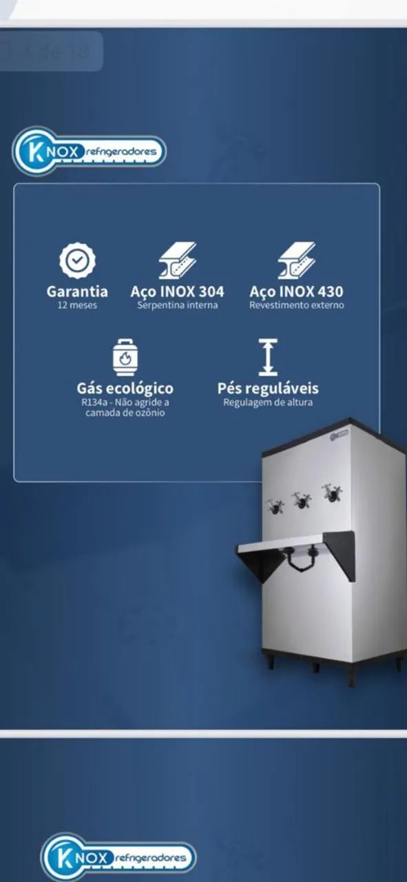 Bebedouro Industrial/refrigerador/filtro. - Foto 3