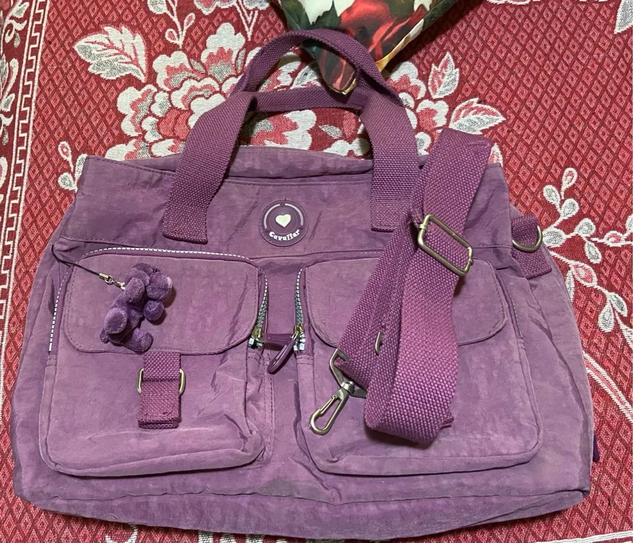 Bolsa Cavalier Roxa - Foto 5