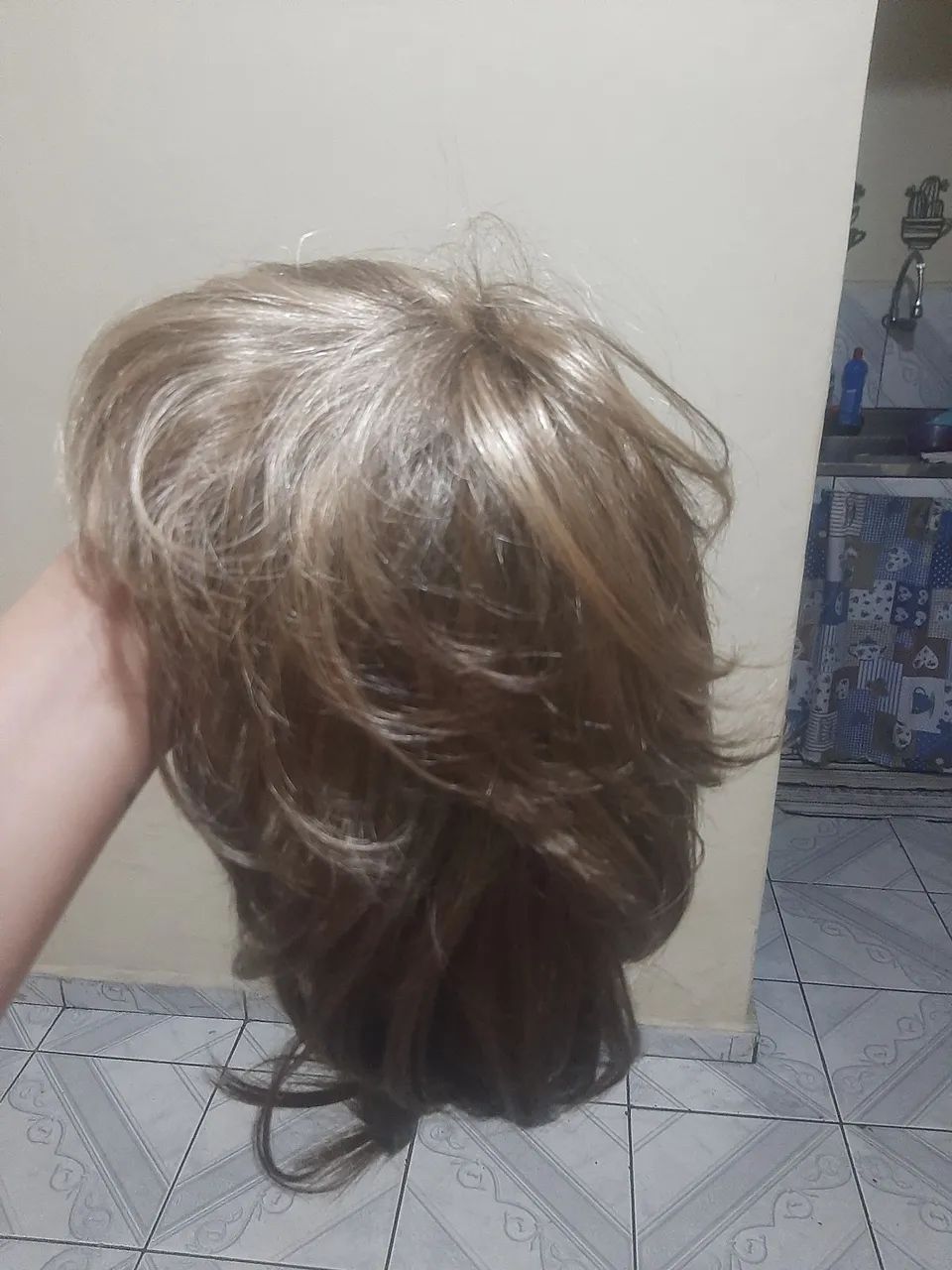 Peruca loira para venda cabelo humano