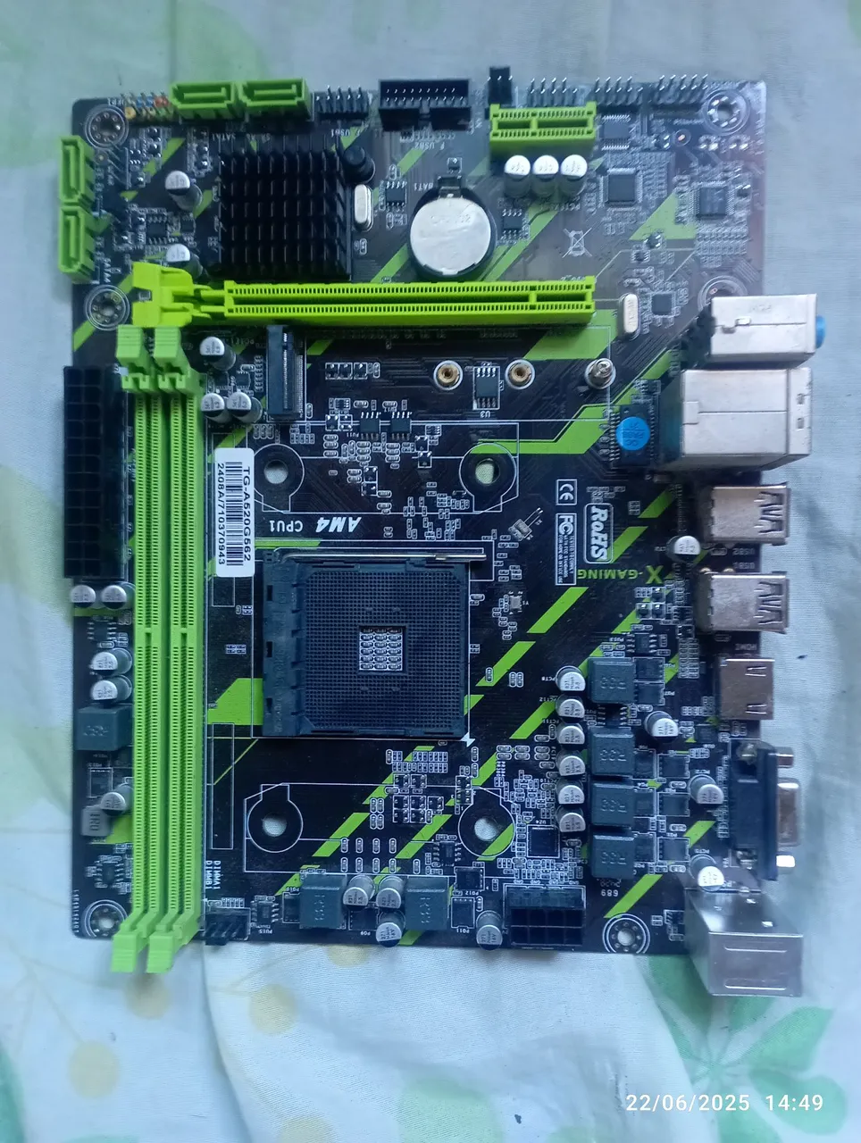 Placa-Mãe AM4 para PC Gamer - X-GAMING