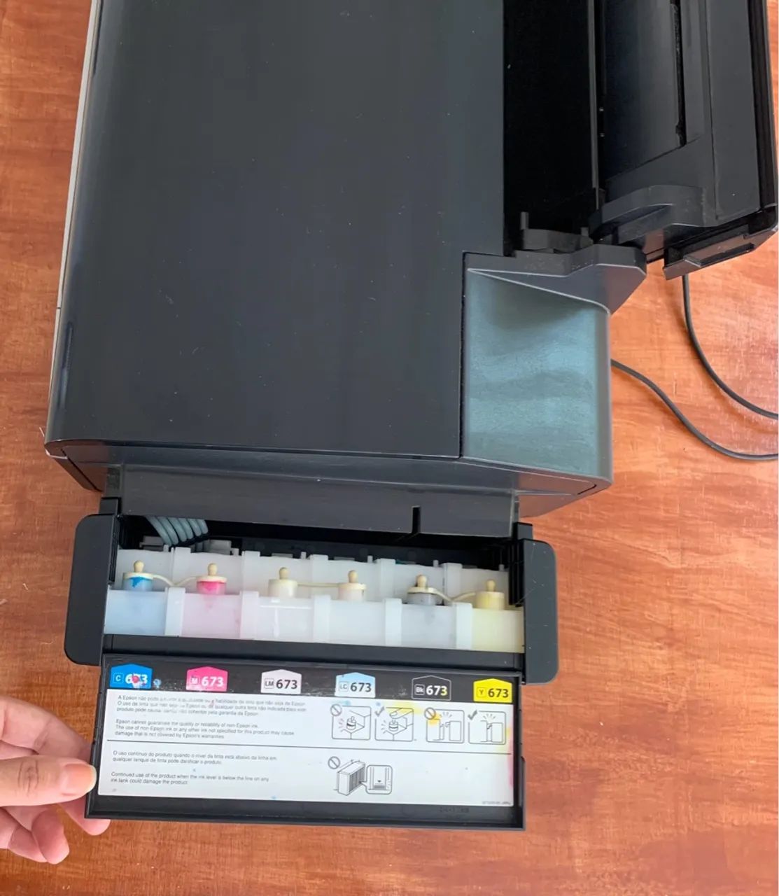 Impressora Epson L805 adaptada para DTF - Foto 5
