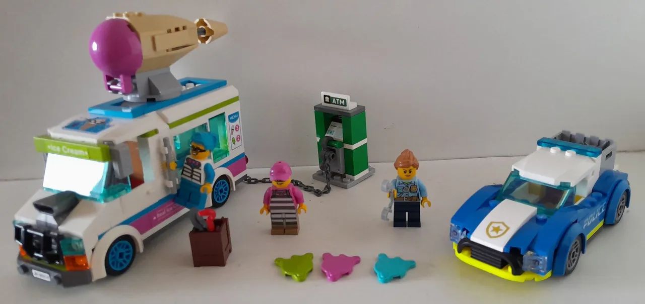Lego City Ice Cream Truck Police Chase (incompleto)