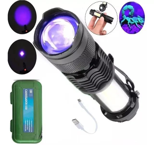Lanterna Led UV (Luz Negra) - Foto 4