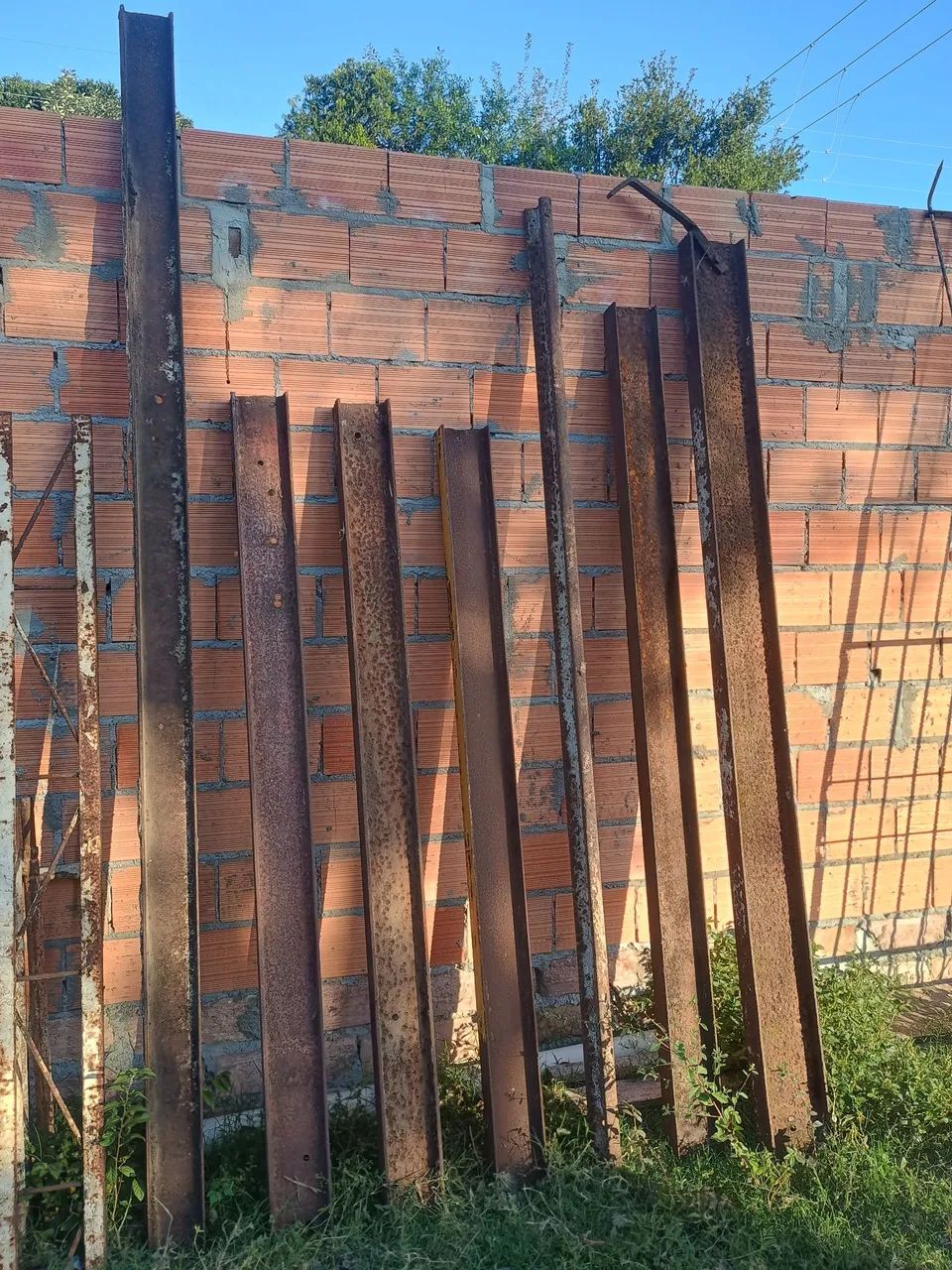 Viga I de ferro, trilho de trem - Foto 4