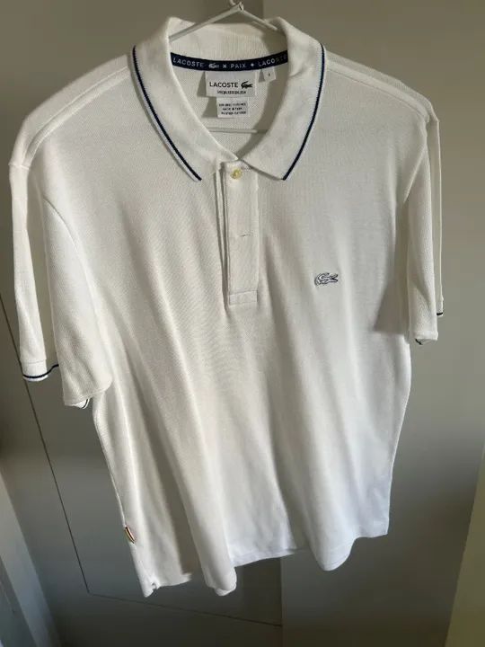 Camisa gola polo Lacoste tam 3 (P/M) - Foto 3