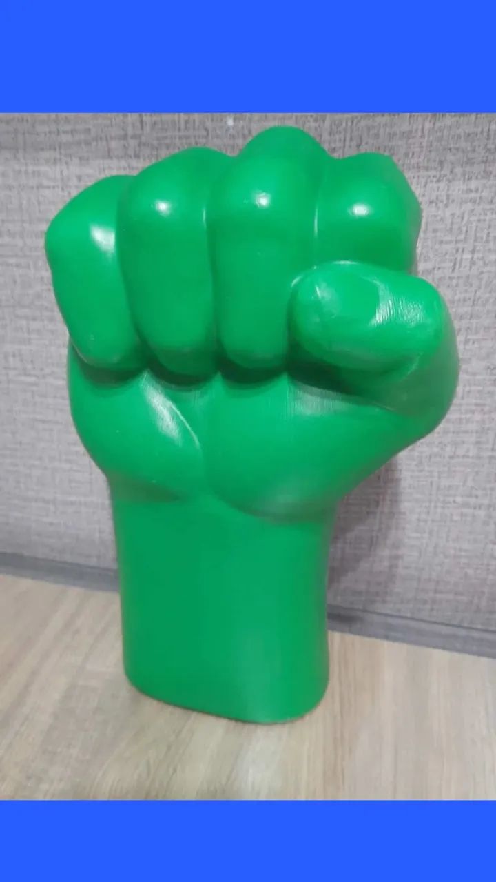 Brinquedo mão do Hulk para brincar, decorar... - Foto 3