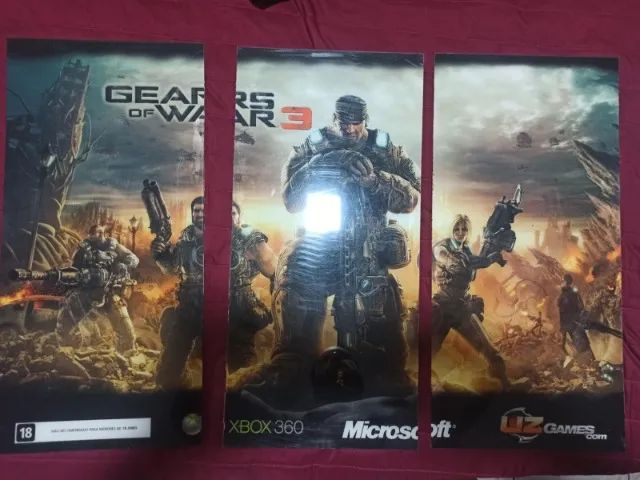 Placas em acrilico de games. (Gears of war 3 + COD MW3) - Foto 3