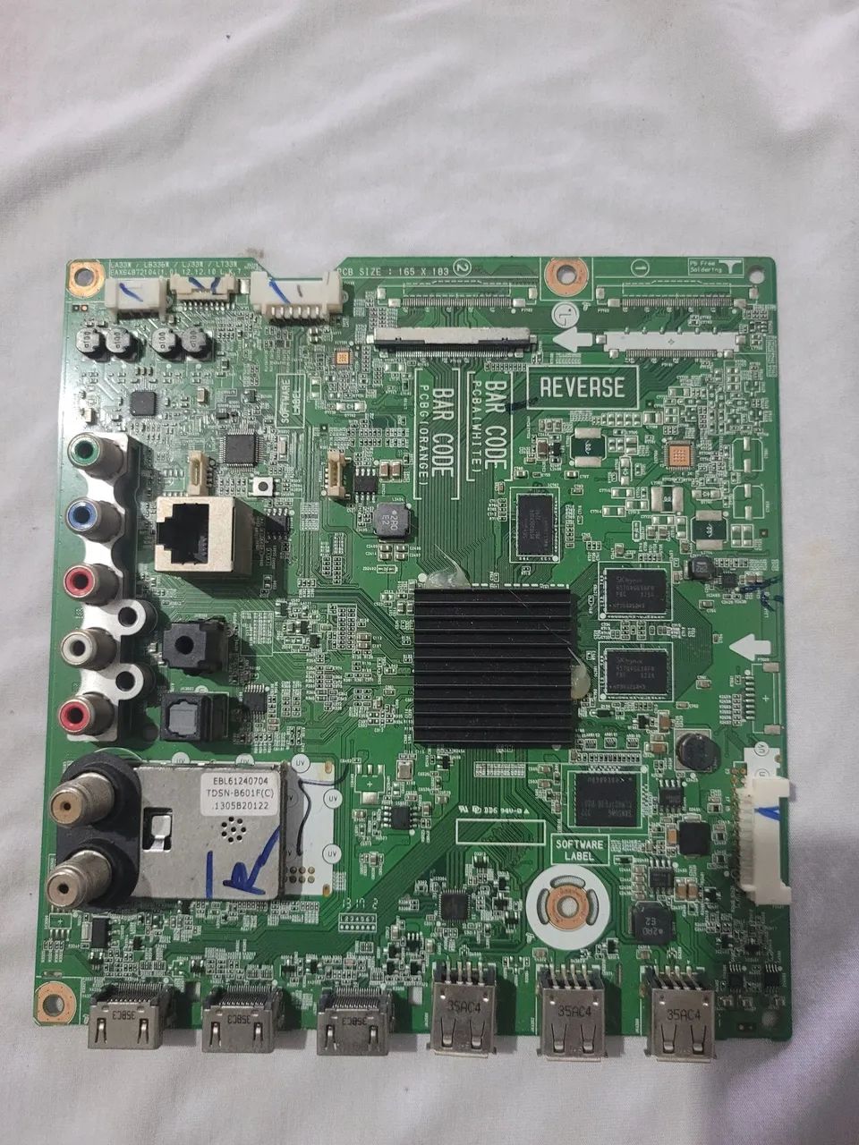 Placa principal TV LG 32ln570b eax64872104(1.0) - Foto 3