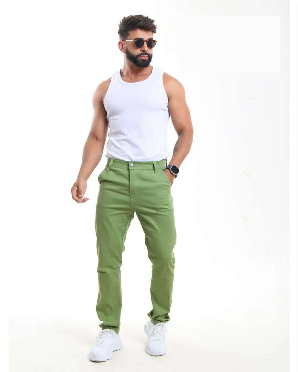 Calça Social Masculina - Foto 4