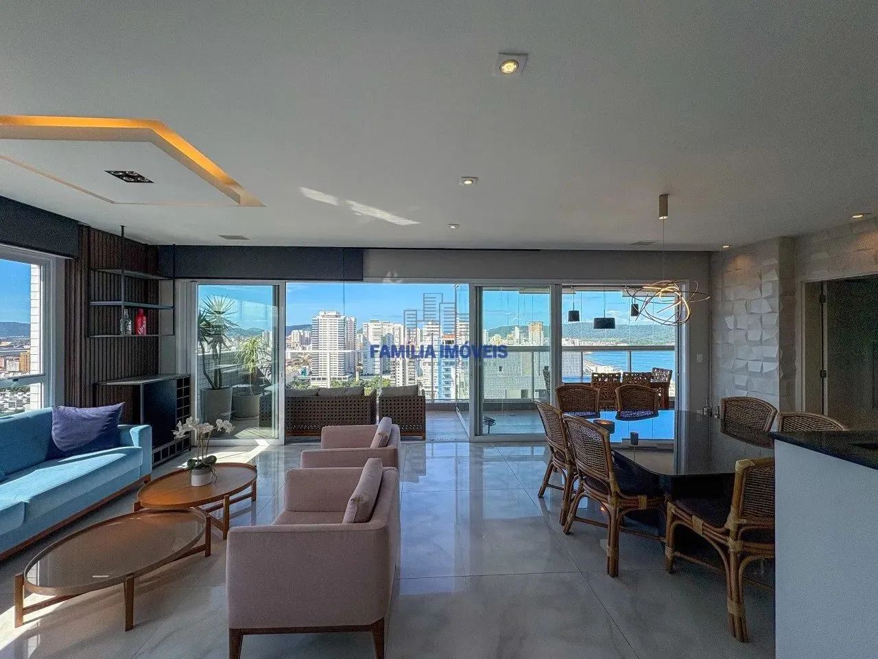 Apartamento Vista Mar á venda 4 quartos 2 suítes Embaré Santos - Foto 2