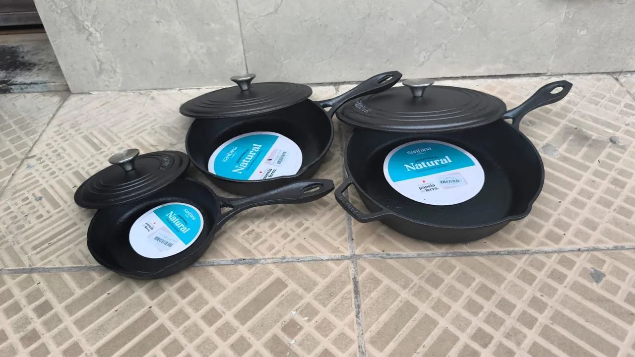 Frigideira de ferro fundido  - Foto 2