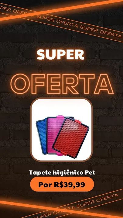Tapete sanitário Higiênico Pet / canino 