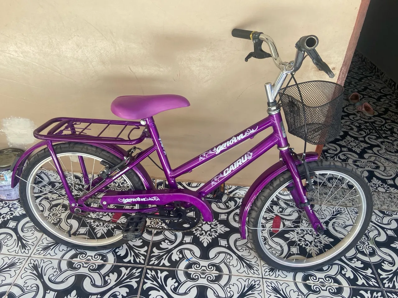 Bicicleta Infantil Roxa - Gairus