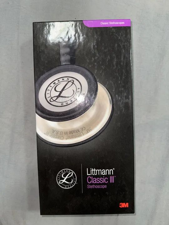 Estetoscópio Littmann Classic III Preto - Foto 4
