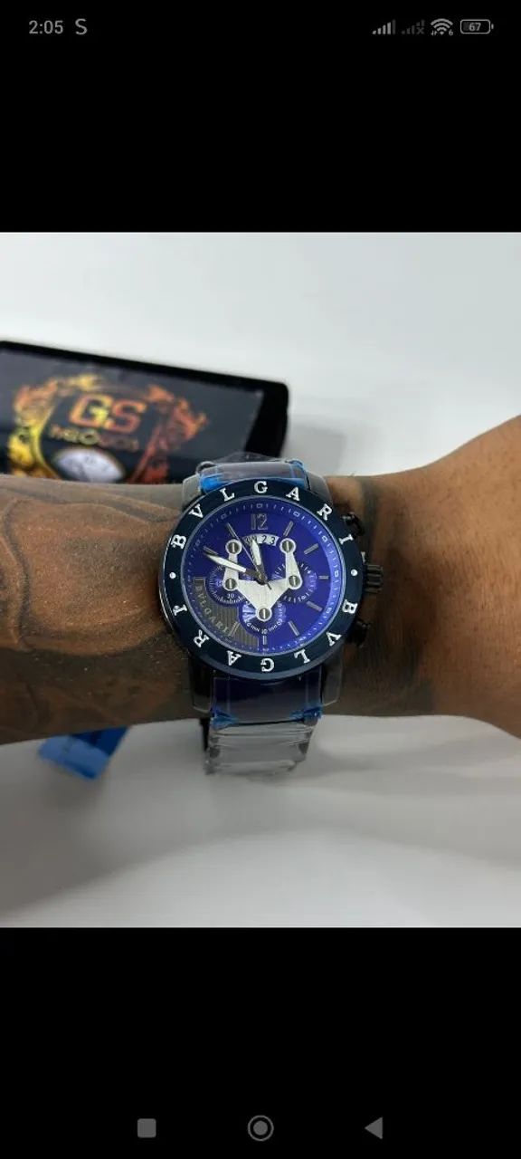 Relógio bvlgari / linha Premium / Bulgari por preço de atacado Entrega Grátis  - Foto 2