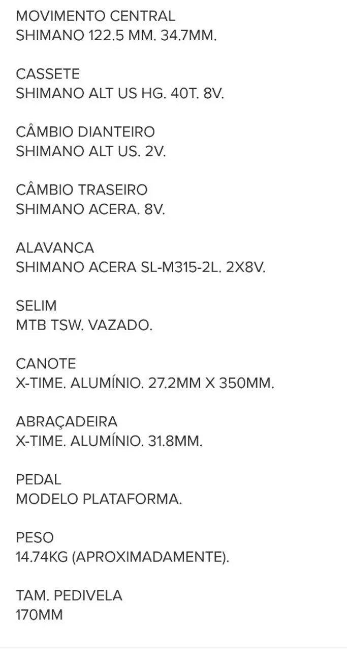 Bicicleta TSW Hunch Aro 29 - 16v Shimano - Suspensão TSW - Quadro 19" - Foto 5