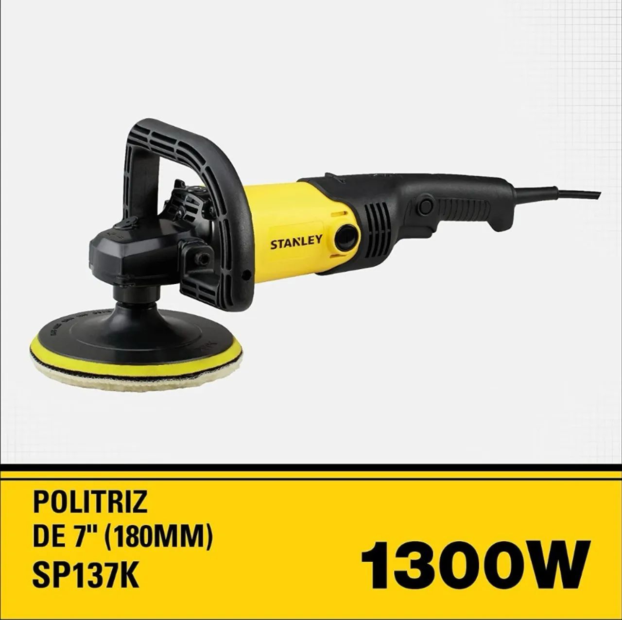 Politriz de 7'' 1300W Stanley SP137K