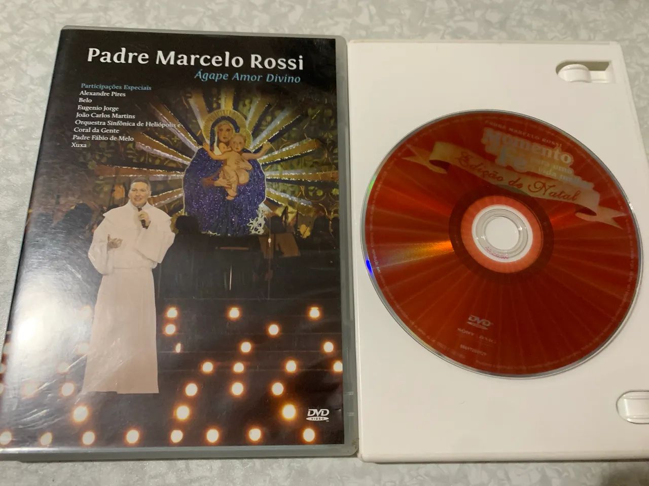 DVD PE. MARCELO ROSSI - PE. REGINALDO MANZOTTI