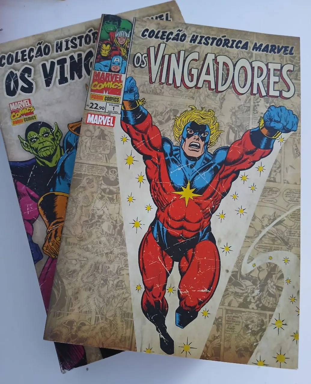 Coleção Histórica Marvel - Os Vingadores Vol 01 + BOX