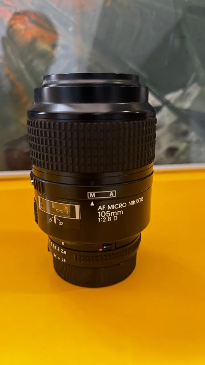 Lente Nikon AF 105mm macro