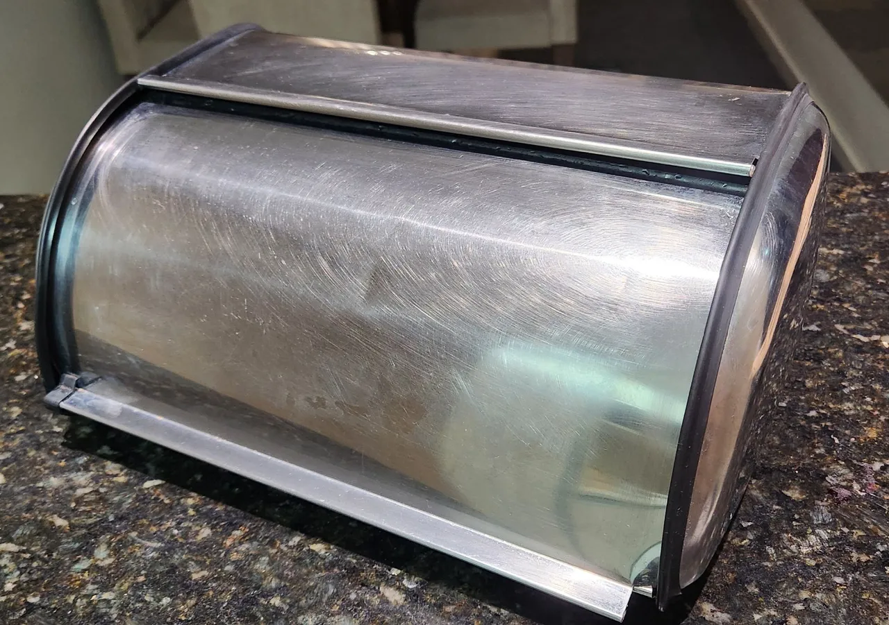 Porta-Pão de Aço Inox