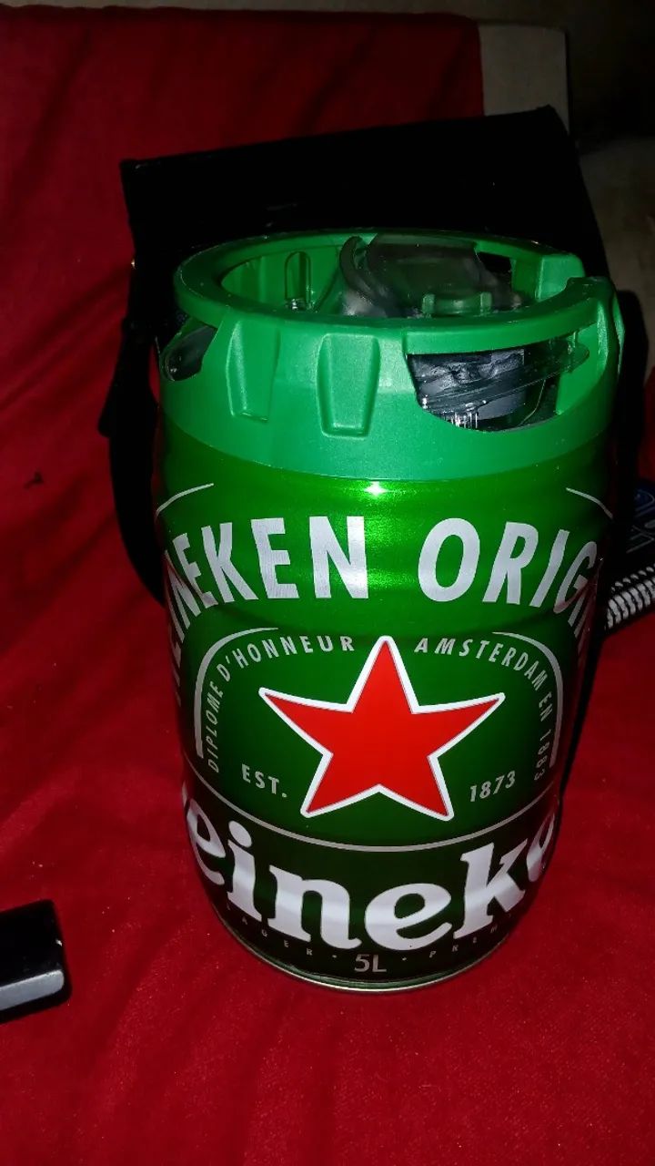 Barril de Chopp Heineken 5 Litros ?