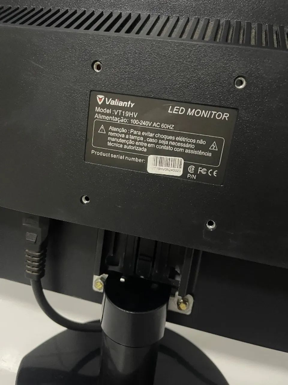 Monitor de computador 19? led com hdmi e VGA  - Foto 5