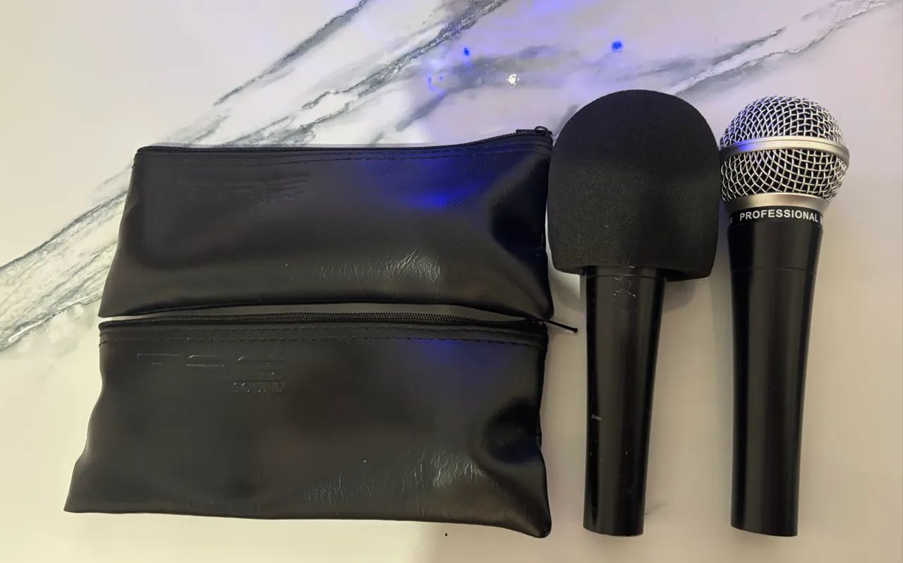 Kit microfones profissionais